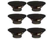 6 Goldwood Sound GW 208 4 OEM 8 Woofers 200 Watts each 4ohm Replacement Speakers