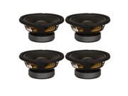 4 Goldwood Sound GW 206 8 OEM 6.5 Woofers 180 Watts each 8ohm Replacement Speakers