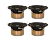 4 Goldwood Sound GW 5028 S Shielded 5.25 Woofers 130 Watt each 8ohm Replacement Speakers