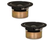 2 Goldwood Sound GW 5028 S Shielded 5.25 Woofers 130 Watt each 8ohm Replacement Speakers
