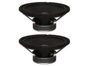 2 Goldwood Sound GW 1034 Rubber Surround 10 Woofers 250 Watts each 4ohm Replacement Speakers