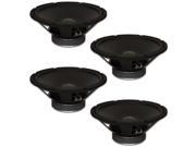 4 Goldwood Sound GW 1244 Rubber Surround 12 Woofers 290 Watts each 4ohm Replacement Speakers