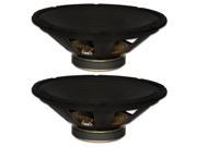 2 Goldwood Sound GW 1558 Pro 15 Woofers 50oz Magnets 300 Watts each Replacement Speakers