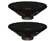 2 Goldwood Sound GW 1538 PA Pro 15 Woofers 30oz Magnets 270 Watts each Replacement Speakers