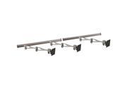 Cotytech Wall Mount for Three Monitors Double Arm