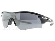 Oakley Radarlock Path OO9181-19 Black w/ Grey/Orange Iridium Lenses Sunglasses