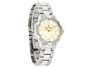 Bulova Crystal Ladies Silver Dial Quartz Bracelet Dress Watch 96L153