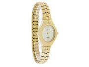 UPC 048148002173 product image for Carriage by Timex Ladies Classic Gold Tone Expansion Stretch Dress Watch C6A251 | upcitemdb.com