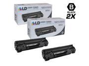 LD © Compatible Replacements for Hewlett Packard CE285A (HP 85A) Set of 2 Black Laser Toner Cartridges for use in HP LaserJet Pro M1132, M1212nf, M1217nfw MFP, LD © Compatible Replacements for Hewlett Packard CE285A (HP 85A) Set of 2 Black Laser Toner Cartridges for use in HP LaserJet Pro M1132, M1212nf, M1217nfw MFP,