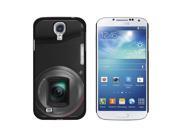 Point and Shoot Camera Design - Snap On Hard Protective Case for Samsung Galaxy S4 - Black