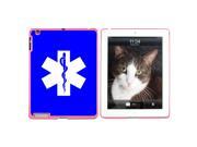 Star of Life - Snap On Hard Protective Case for Apple iPad 2 3 4 - Pink Star of Life - Snap On Hard Protective Case for Apple iPad 2 3 4 - Pink