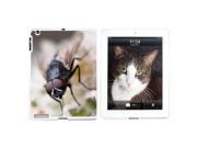 Common House Fly Faceted Eyes - Snap On Hard Protective Case for Apple iPad 2 3 4 - White Common House Fly Faceted Eyes - Snap On Hard Protective Case for Apple iPad 2 3 4 - White