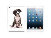 Puppy Dog - Boxer Snap On Hard Protective Case for Apple iPad Mini - White Puppy Dog - Boxer Snap On Hard Protective Case for Apple iPad Mini - White