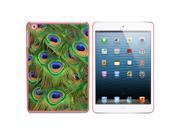 Peacock Tail Feathers Snap On Hard Protective Case for Apple iPad Mini - Pink Peacock Tail Feathers Snap On Hard Protective Case for Apple iPad Mini - Pink