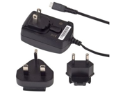 OEM Verizon BlackBerry Micro USB Travel Charger with Global International Adapter Clips ASY 18080 001 ASY 18080 003 RI