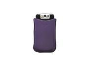 Blackberry Synthetic Pocket Case for Blackberry 8220 Purple