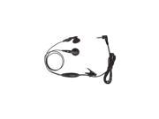 Wireless Solution Stereo Earbud Headset 3.5mm for BlackBerry 8320 Curve 8300 9500 and 8900 Black