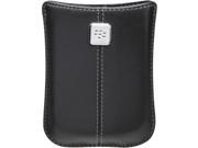 BlackBerry Leather Pocket Case for BlackBerry Storm 9500 9530 Black