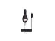 Wireless Solutions Slim Line Micro USB Car Charger for Blackberry 9800 Black 391436 Z