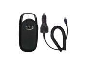 Universal Pouch Mini USB Car Charger for Blackberry Pearl 8100 Motorola Z6m L7 K1m