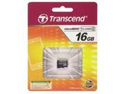 Transcend 16GB microSDHC Flash Memory Card