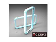 BodyGuardz Ciderz iPhone 4 Bumper Baby Blue White Mint