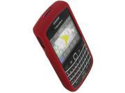 OEM Blackberry 9630 Tour 9650 Bold Silicone Gel Skin Case Red