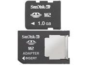 UPC 683728049317 product image for SanDisk - Flash memory card ( M2 to Memory Stick Duo adapter included ) - 1 GB - | upcitemdb.com