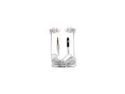 Technocel Stereo Headset Earbuds with 3.5mm Gold Plated Connector White