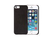 Xentris Wireless Hard Shell for Apple iPhone 5 5S Black Leather