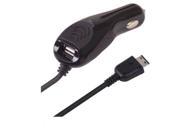 Ventev Dual Output Vehicle Power Adapter with USB for Samsung S20 Charging Platform Black VPAPVSAM5CELUC