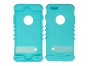 Cell Armor Rocker Series Skin Protector Case for Apple iPhone 6 Plus Fluorescent Blueish Green