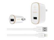Belkin 2.4A Charging Bundle with included Lighting Cable