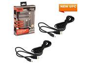 KMD Twin Pack 9FT Charge Cable for PS3