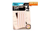 KMD Stylus Pen 4 Pack for DS Lite White
