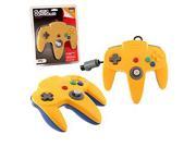 TTX Tech Wired Controller for Nintendo N64 Yellow Blue