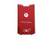 OEM Motorola KRZR K1m Battery Door Red US Cellular