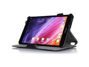 Amzer Shell Portfolio Case - Black Leather Texture for Asus MeMO Pad ME181C Amzer Shell Portfolio Case - Black Leather Texture for Asus MeMO Pad ME181C