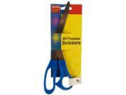 8 Blue All Purpose Scissors Case Pack 24