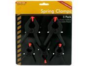 5 Pack Spring Clamps Case Pack 24