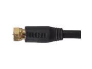 RCA VHB6111R RG6 Coaxial Cable 100ft; Black
