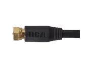 RCA VH625R RG6 Coaxial Cable 25ft; Black