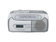 SYLVANIA SRC120 Portable AM FM Radio Cassette Boom Box
