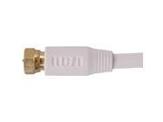 RCA VH606WHR RG6 Coaxial Cable 6ft; White