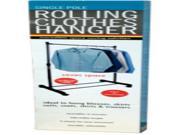 Single Pole Rolling Clothes Hanger with Shoe Rack