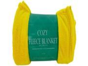 Cozy Basic Coral Fleece Throw Blanket