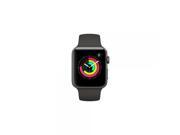 Apple Watch Series 3 (GPS) 42mm Smartwatch (Space Gray Aluminum Case, Gray Sport Band)