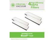 4 Bissell Style 7 9 HEPA Filters Bissell Power Glide PowerForce and CleanView Series vacuums Vacuum Cleaners; Compare To Bissell Part 32076; Designed Eng