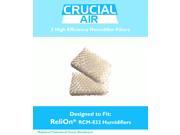 ReliOn WF813 2 Pack Humidifier Wicking Filters Designed To Fit ReliOn RCM832 RCM 832 RCM 832N DH 832 and DH 830 Humidifers; Compare To Part WF813; Designed