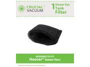 Hoover Steamvac Tank Filter fits ALL Hoover Steam Vacs; Replaces Hoover Part 38762010 38762014 43611041 90001398; Designed and Engineered by Crucial Vacuum